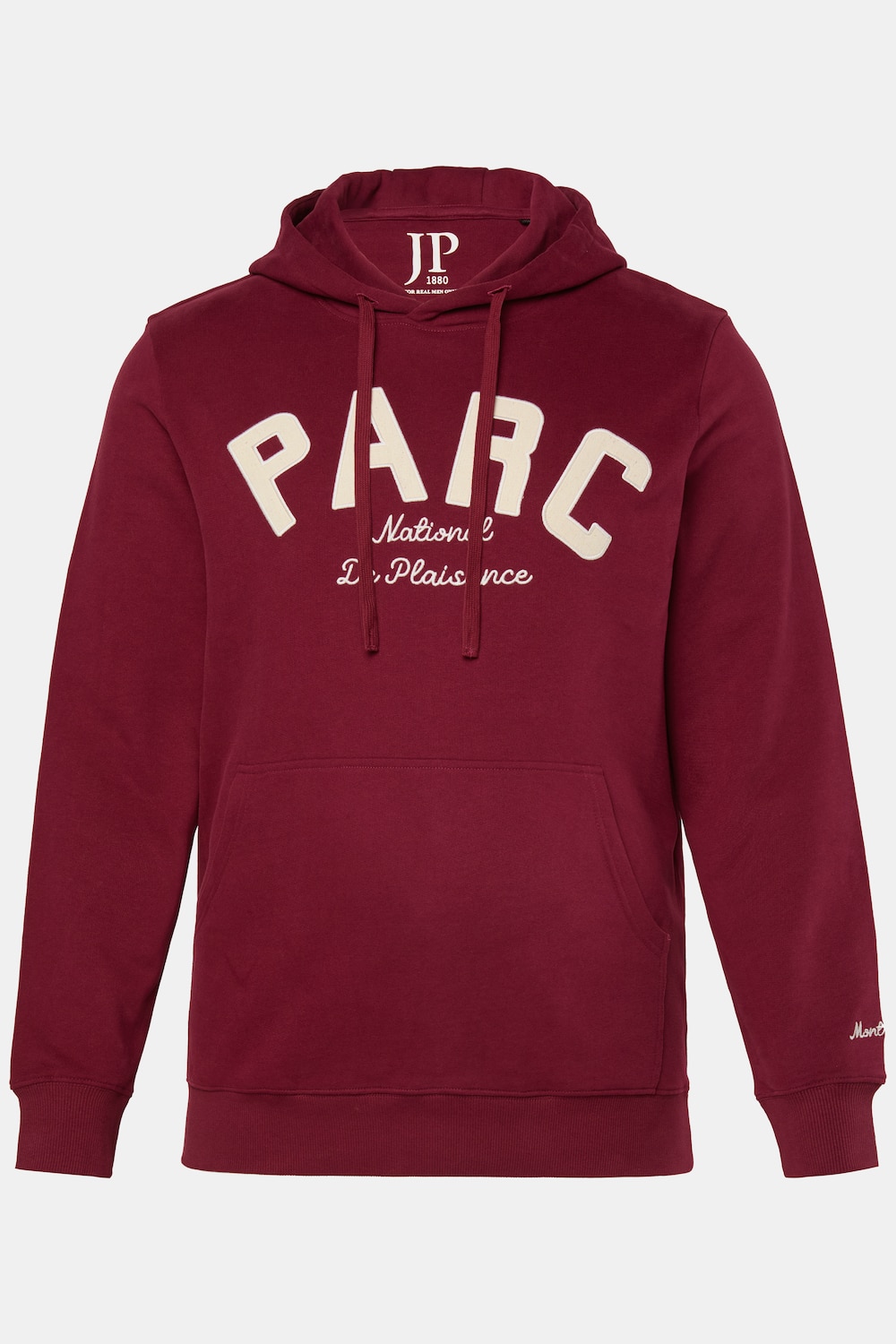 JP1880 Hoodie, Stickerei, Badges, Kängurutasche, bis 8 XL