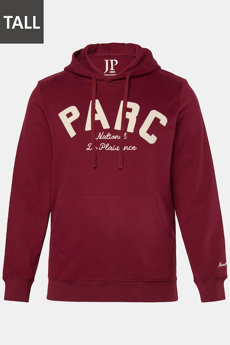 Sweat-shirt à capuche JP 1880, broderies et flocages, poche kangourou - jusqu'au 8 XL