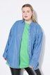 Denim overhemd, oversized, lange mouwen