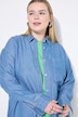 Denim overhemd, oversized, lange mouwen