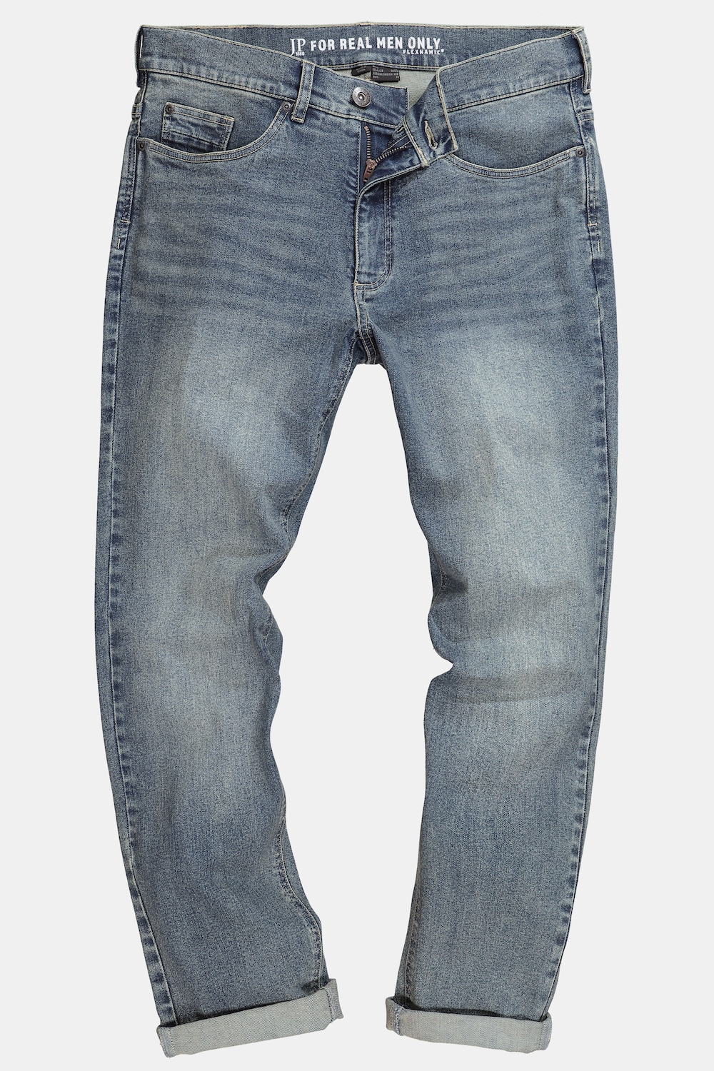 Jean JP 1880 style vintage, 5 poches, tissu denim finition FLEXNAMIC®, coupe Straight Fit tendance - jusqu'à la taille 74