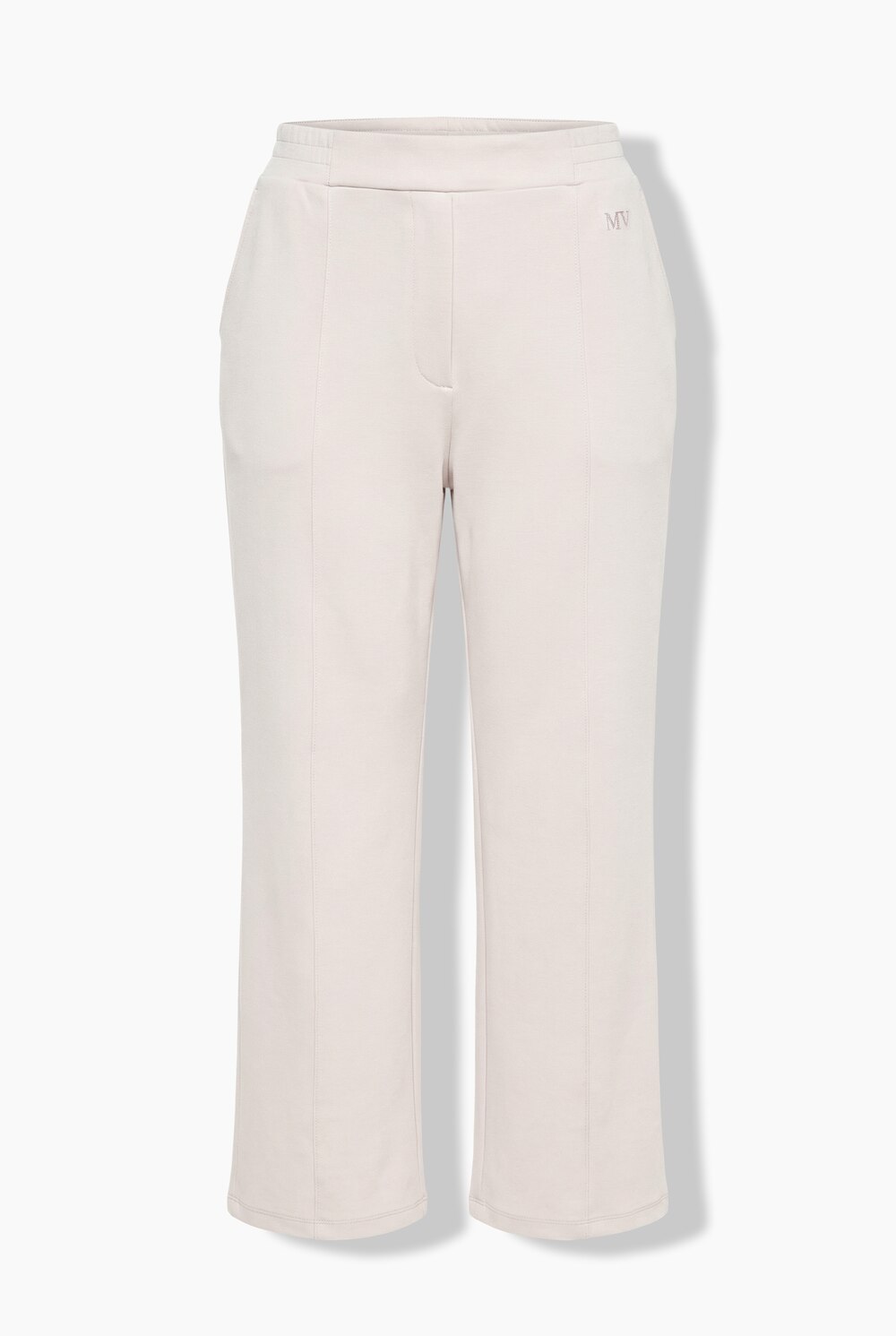 Stora storlekar Mjukisbyxa, Dam, grå, storlek: 54/56, Syntetfibrer/Polyester, Ulla Popken