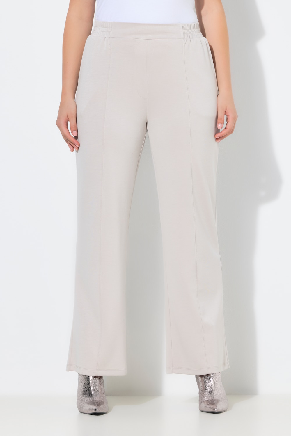 Große Größen Sweathose, Damen, grau, Größe: 42/44, Synthetische Fasern/Polyester, Ulla Popken