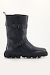 Leder-Boots, Nappaleder, Zierbänder, Zipper, Weite H