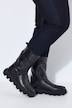Leder-Boots, Nappaleder, Zierbänder, Zipper, Weite H