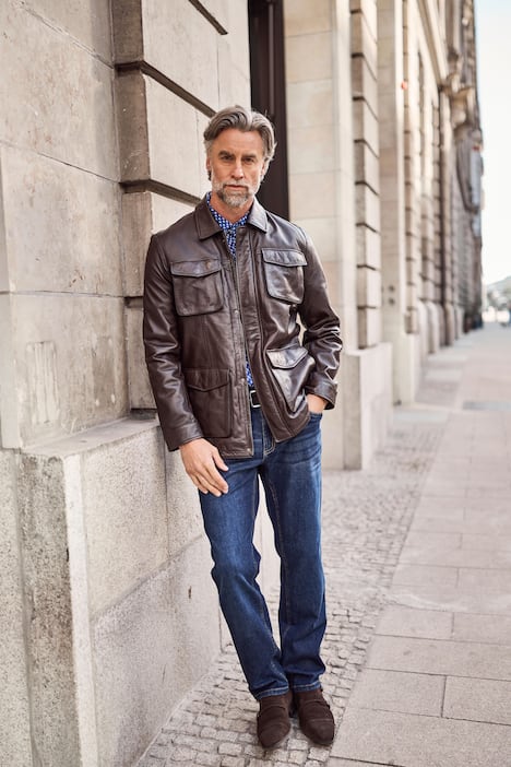 Leather jacket