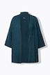 Strickjacke, Strukturstrick, Oversized, V-Ausschnitt, 3/4-Arm