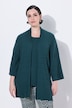 Strickjacke, Strukturstrick, Oversized, V-Ausschnitt, 3/4-Arm