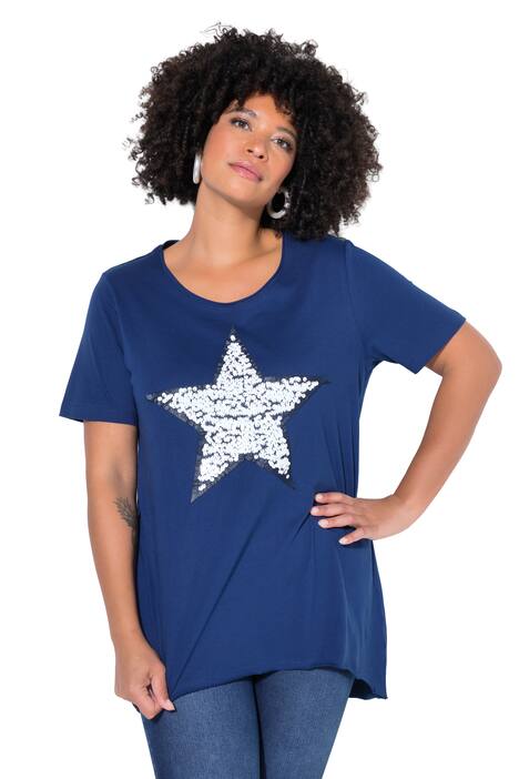Tričko, A střih, flitrová hvězda