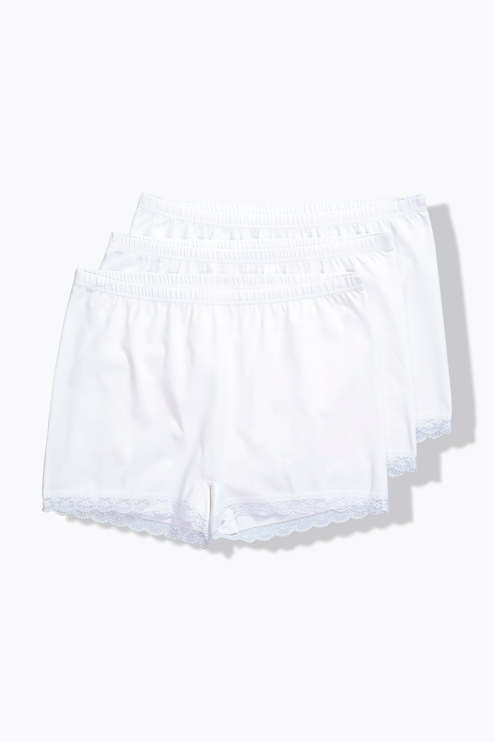 Pantys, 3er-Pack, Spitzenband
