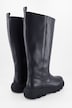 Bottes en cuir nappa, tige XXL - largeur H