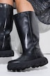 Bottes en cuir nappa, tige XXL - largeur H