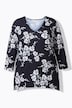 T-shirt, comfortabele pasvorm, bloemen, puntzoom