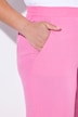 Culotte, pernera ancha, mezcla de lino