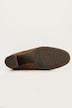 Lederstiefel, XL-Schaft, Veloursleder, Weite H