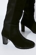 Stretch-Stiefel, XL-Schaft, Veloursleder/Stretch, Weite H
