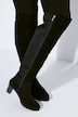 Stretch-Stiefel, XL-Schaft, Veloursleder/Stretch, Weite H