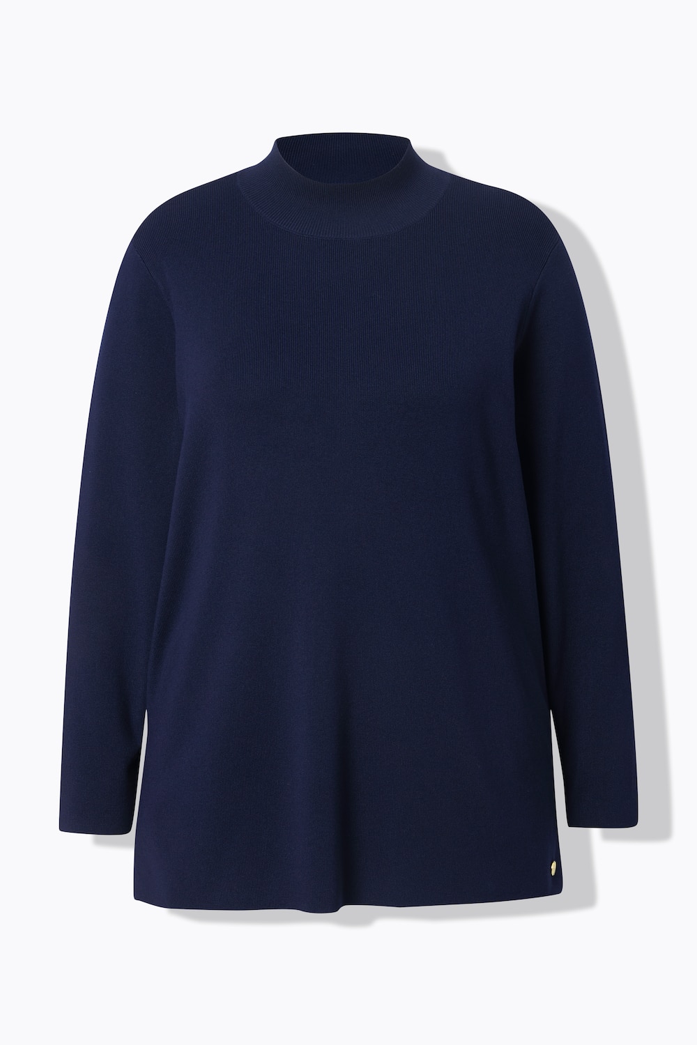 Stora storlekar Tröja, Dam, blå, storlek: 42/44, Viskos/Polyester, Ulla Popken