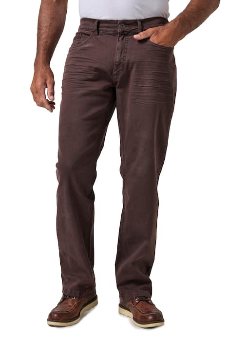 Barevné džíny, FLEXNAMIC®, 5 kapes, volný střih, do velikosti 72