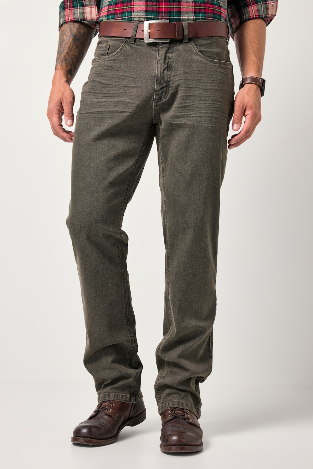 JP1880 colorjeans FLEXNAMIC®, 5-pocket, Loose Fit, tot maat 72