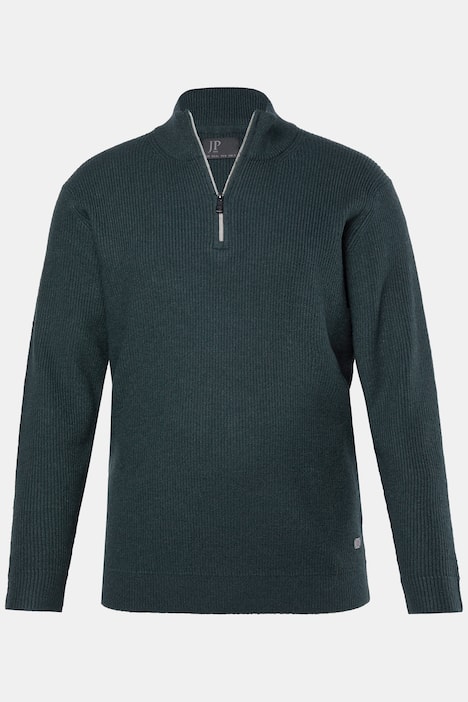 Pull camionneur en maille JP 1880, col zippé - jusqu'au 7&nbsp;XL