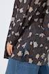 Blouse, leomotief, overhemdkraag, lange mouw