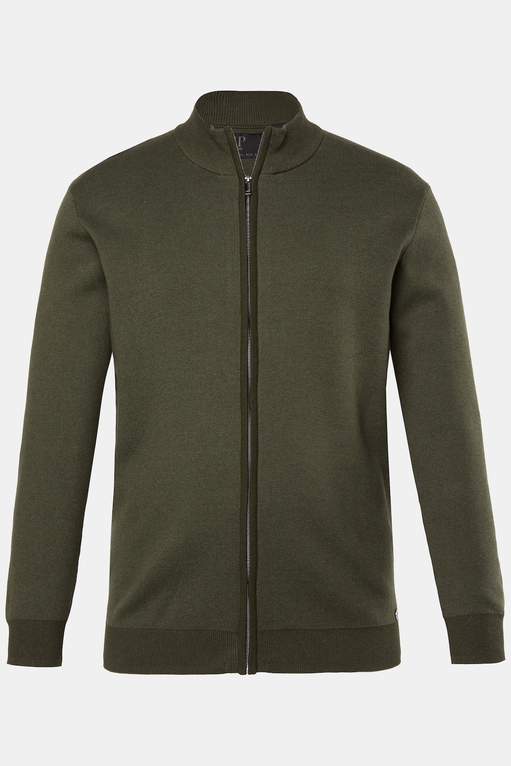JP1880 Strickjacke, CashmereTouch Strick, Stehkragen, bis 7 XL