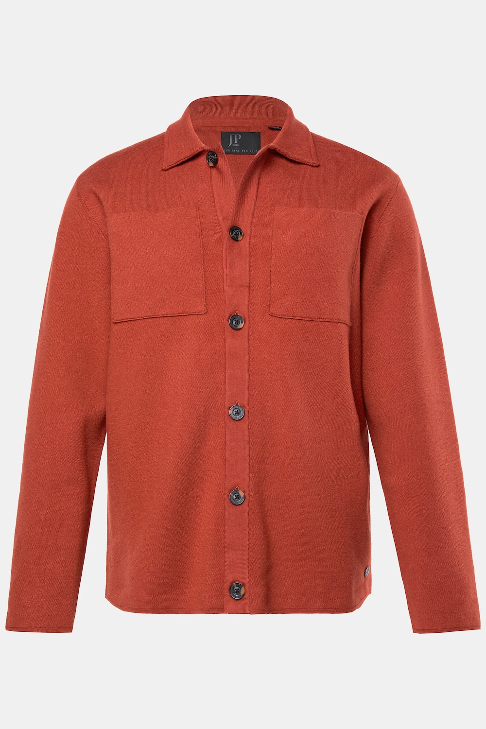 JP1880 Strick-Overshirt FLEXNAMIC®, 2 Brusttaschen, bis 7 XL