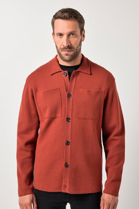 Surchemise en maille JP1880, finition FLEXNAMIC®, 2 poches poitrine, jusqu'au 7 XL