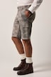 Bermuda traditionnel JP 1880 en cuir de vachette, coupe Regular Fit et poches cargo - jusqu'à la taille 74