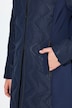 Veste matelassée HYPRAR à capuche, matelassage au laser et empiècements en Softschell