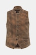 JP1880 leren vest, traditioneel kostuum, runderleer, tot maat 72