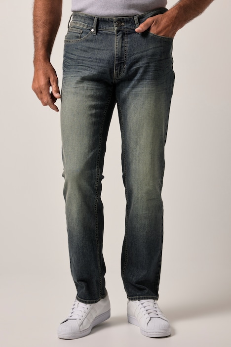 JP1880 Jeans, Denim, FLEXNAMIC®, Bauchfit, Vintage Look, Straight Fit, 5-Pocket, bis Gr. 36/72, Tall-Größe bis 134