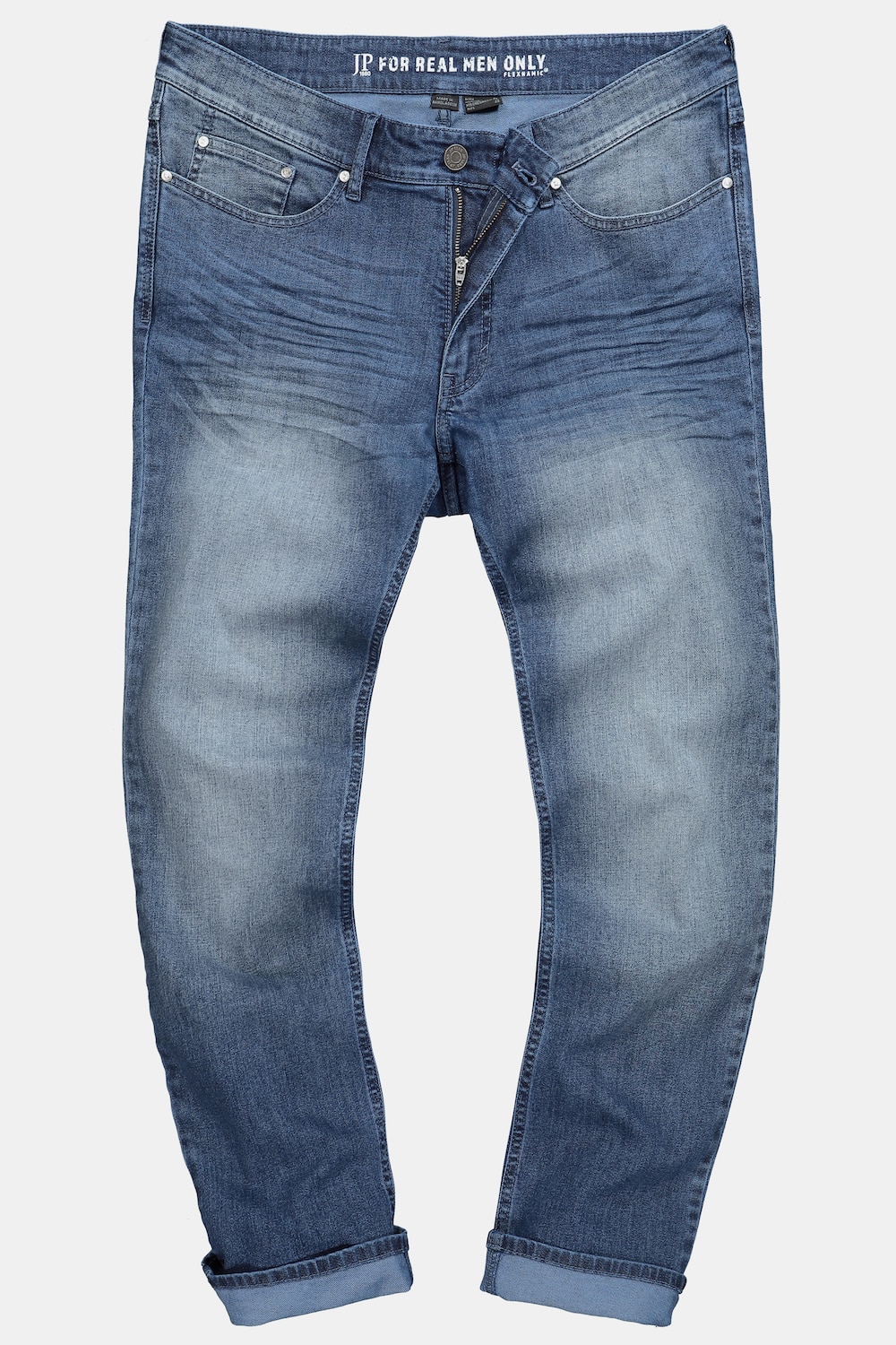 JP1880 Jeans, Denim, FLEXNAMIC®, Bauchfit, Vintage Look, Straight Fit, 5-Pocket, bis Gr. 36/72, Tall-Größe bis 134