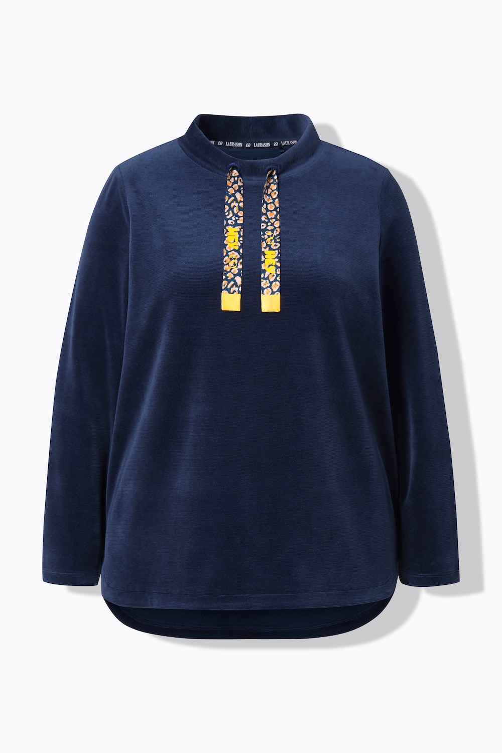 Stora storlekar Mjukiströja, Dam, grå, storlek: 44/46, Bomull/Polyester, LAURASON