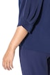 Sweatshirt, Zierfalten, Rundhals, 3/4-Ballonärmel