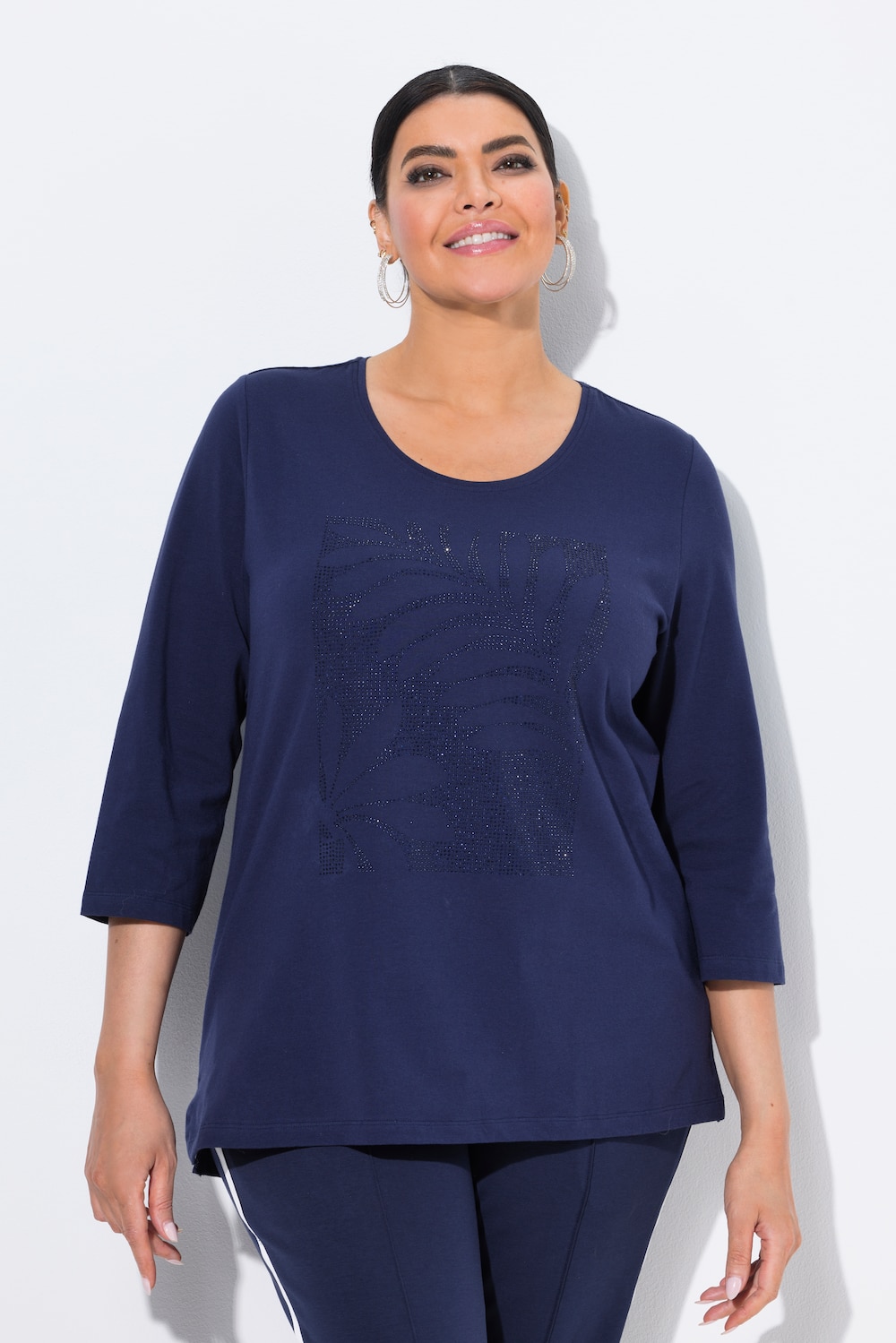 Thumbnail - Große Größen Shirt, Damen, blau, Größe: 58/60, Baumwolle, Ulla Popken