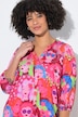 Blouse, A-lijn, gezichtenmotief