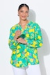 Bluse, normal passform, sitroner