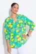 Bluse, normal passform, sitroner