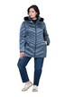 HYPRAR Steppjacke, Lederoptik-Piping, 2-Wege-Zipper