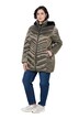 HYPRAR Steppjacke, Lederoptik-Piping, 2-Wege-Zipper