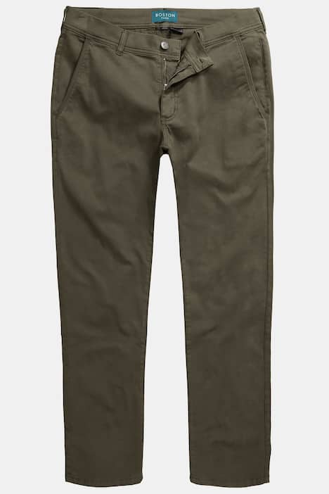 Pantalon chino Boston Park, ventre confort. Finition FLEXLASTIC®. Coupe Regular Fit - jusqu'au 74