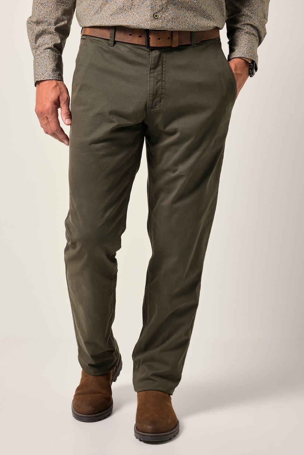 Boston Park Chino Hose FLEXLASTIC® Bauchfit, Regular Fit, bis 72