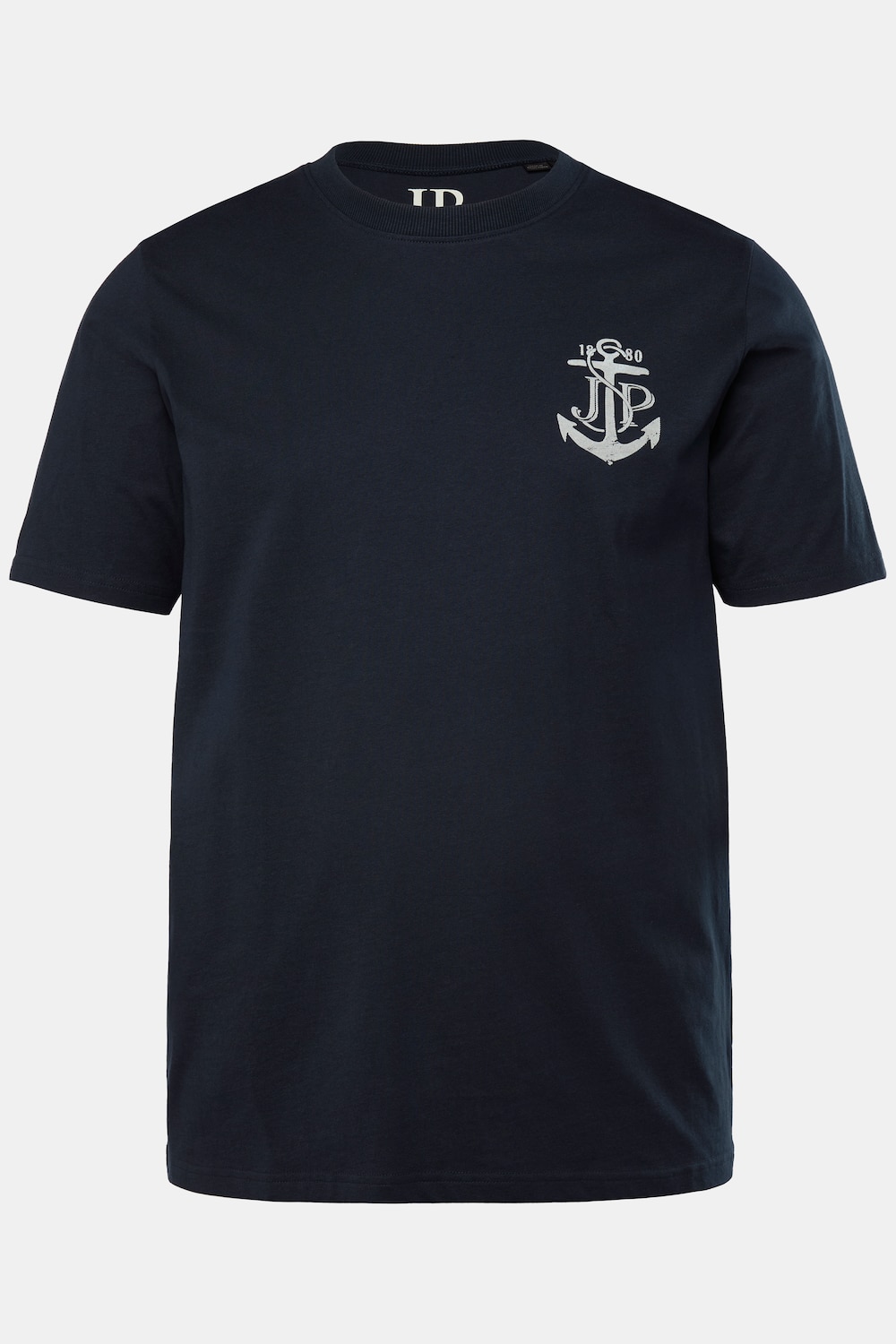 JP1880 T-Shirt, Halbarm, Brustprint, bis 8 XL
