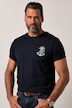 JP1880, T-shirt, korte mouwen, borstprint, tot 8XL