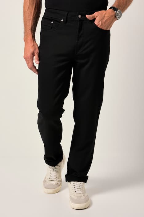 Boston Park Jeans, Black Denim, Straight Fit, bis 36/72