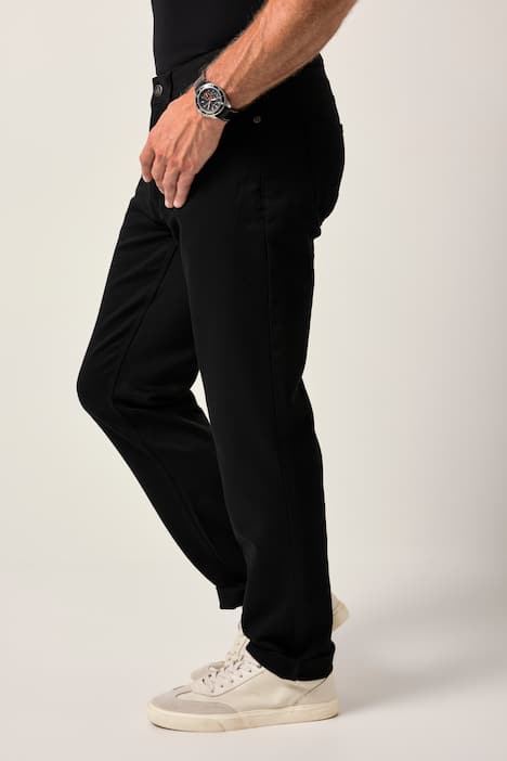 Boston Park Jeans, Black Denim, Straight Fit, bis 36/72
