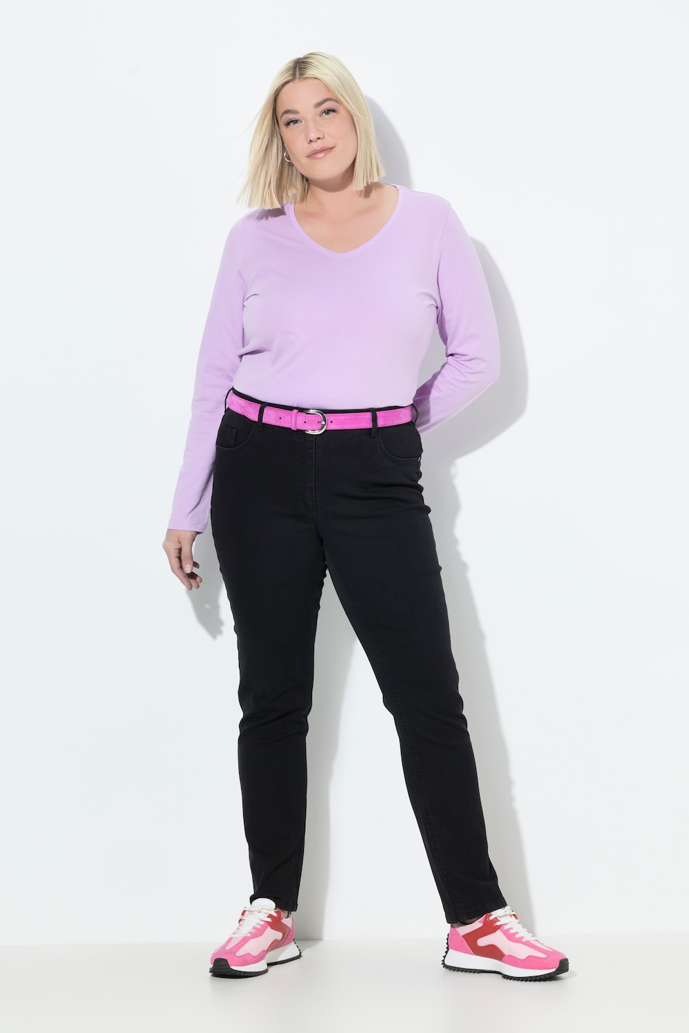 Jeans Mia, Stretchdenim, Komfortbund