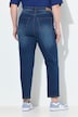 Mom jeans, 5-pocketbroek, comfortabele tailleband, stretchdenim